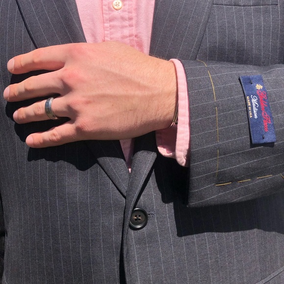 Brooks Brothers pinstripe sport coat/blazer - Picture 4 of 7